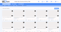 Desktop Screenshot of littv.com