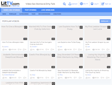 Tablet Screenshot of littv.com